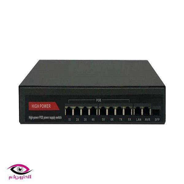 سوئیچ دوربین مداربسته IP سیماران مدل SM-LB82P-SF